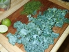 chopped kale