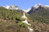 Chorten in Landscape