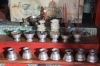 Prayer Bowls and Alter in Jang Monastery