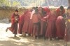 Young Lama Students at Yalbang Monastery