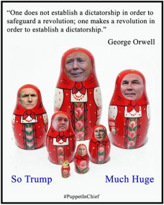 Matryoshka Trump poster
